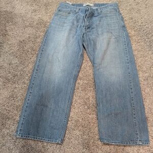 Levi's Relaxed Fit 569 Light Blue 36x30 Jeans